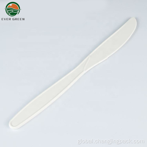 Ceramic Forks And Spoons Eco-friendly cornstarch disposable soup spoons Manufactory